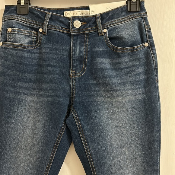 NWT Cato Blue Denim Jeggings. Hi-rise Size 2P - Picture 2 of 8